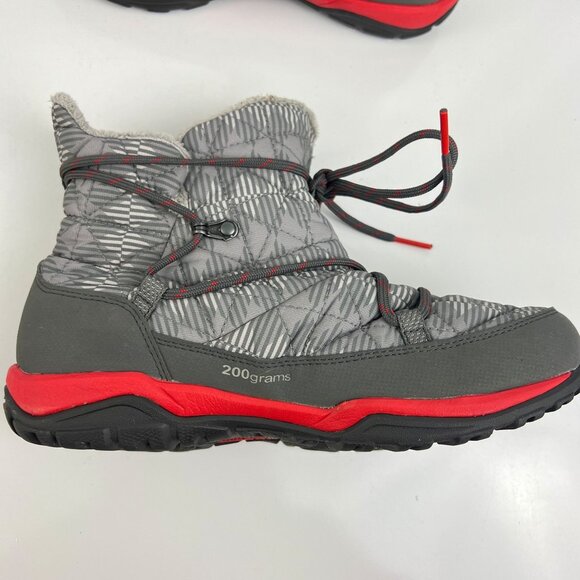 Columbia Loveland Shorty Omni-Heat Snow  Boots in a grey w/red Size 7 M - Picture 11 of 11